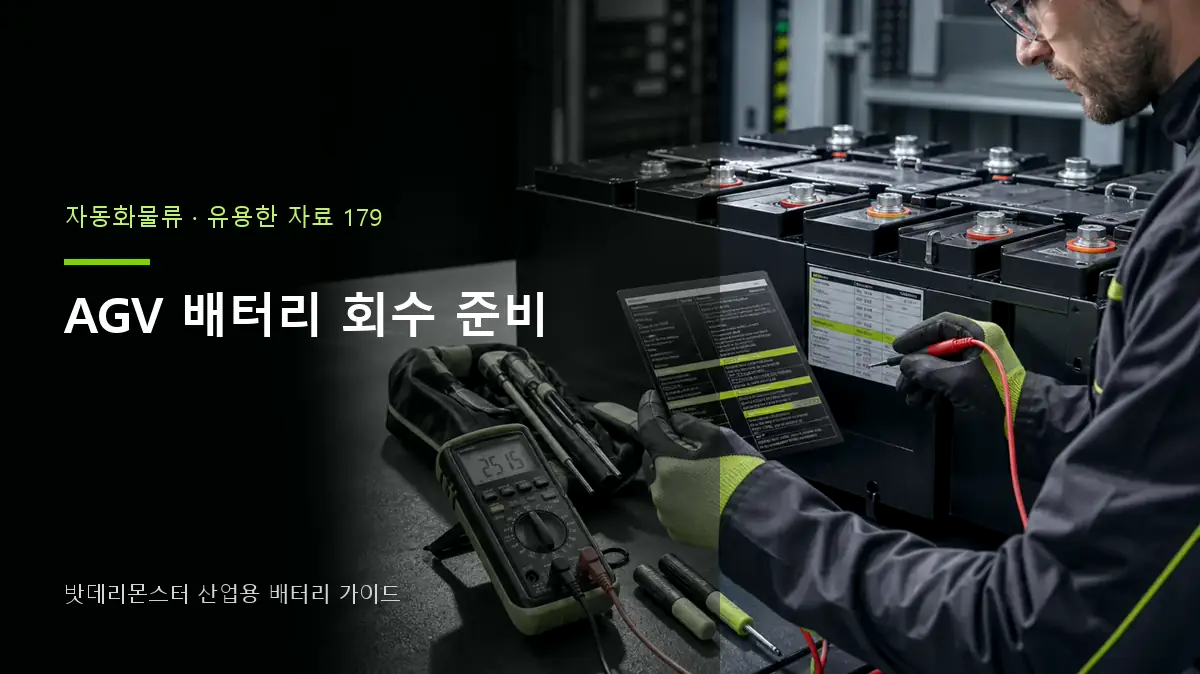 AGV 배터리 회수 준비 대표 썸네일